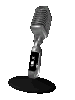 Gif of a rotatinng microphone